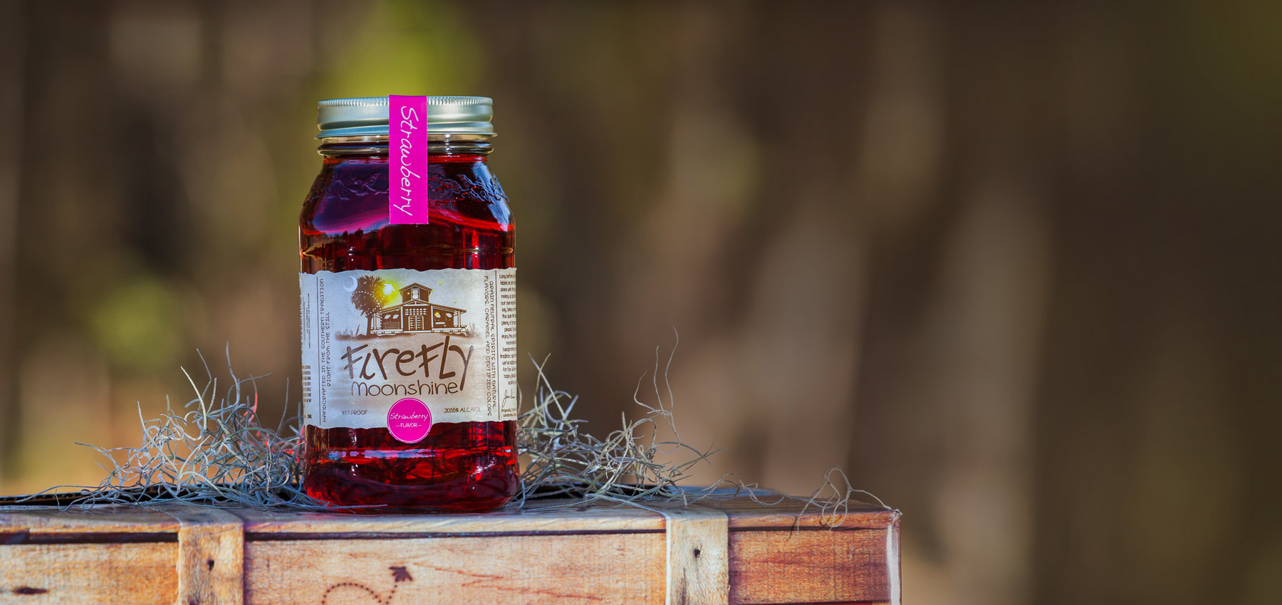 Strawberry Moonshine Firefly Spirits